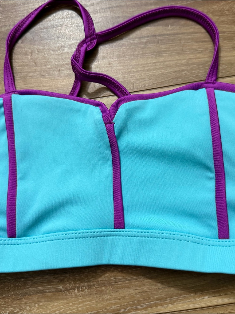 Tiger Friday AS Purple and Blue sports Bra - Picture 5 of 6